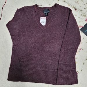 Cynthia Rowley Maroon Sweater